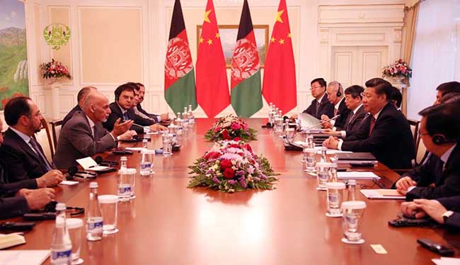 China Offers Shanghai Role to  Resolve Afghanistan’s Crisis